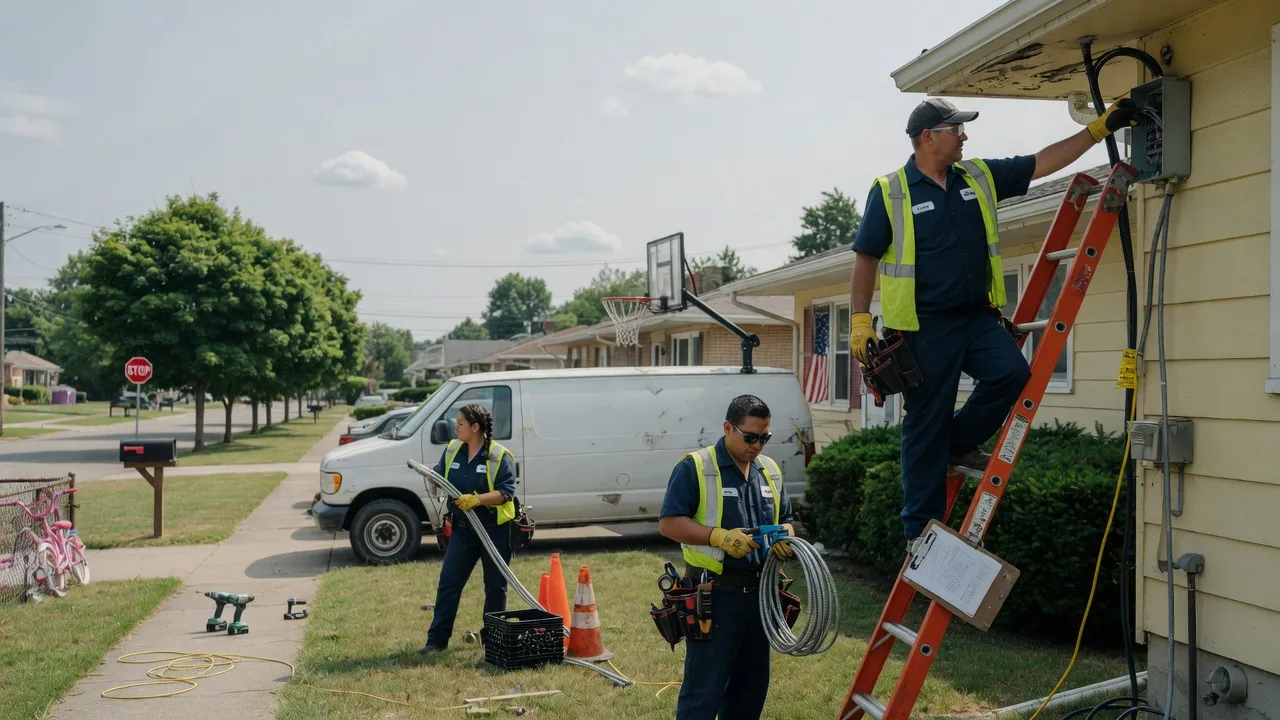 Licensed Electrician in Hometown, WV near me